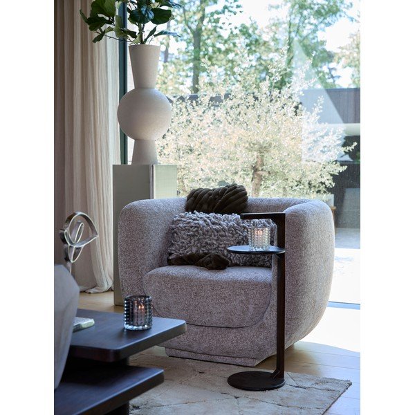 Okrugao pomoćni stol ø 26 cm Delmino – Light & Living-image-2