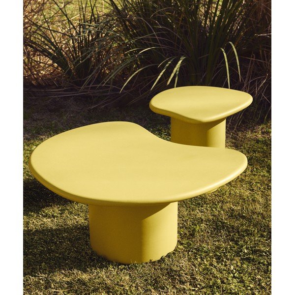 Vrtni stolić za kavu betonski 77x83 cm Macarella – Kave Home-image-2