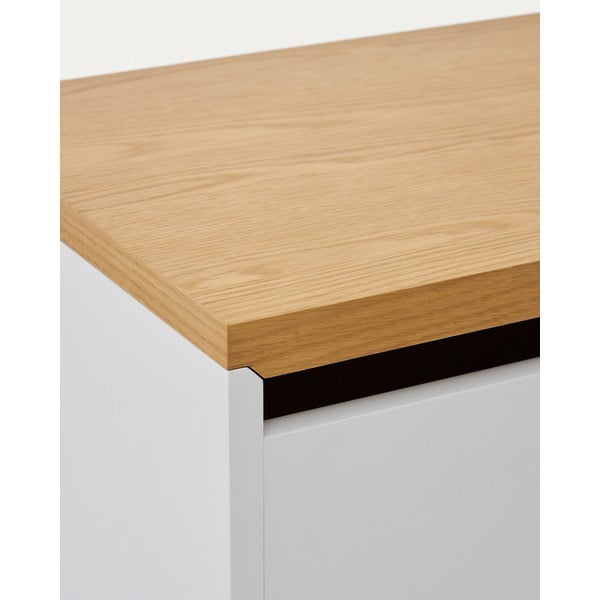 Škrinja u dekoru hrasta u prirodnoj boji 60x35 cm Abilen – Kave Home-image-3