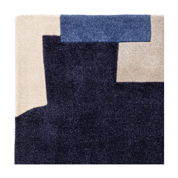 Plavi ručno rađen tepih od recikliranih vlakna 200x290 cm Romy – Asiatic Carpets-image-2