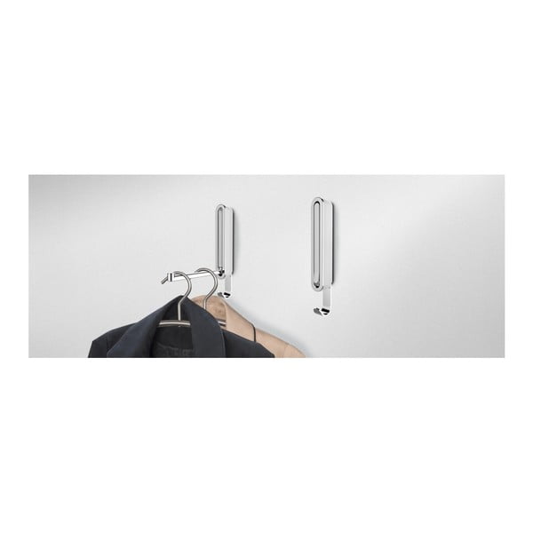 Bijela dupla zidna sklopiva kukica Wenko Premium SIGMA-image-4