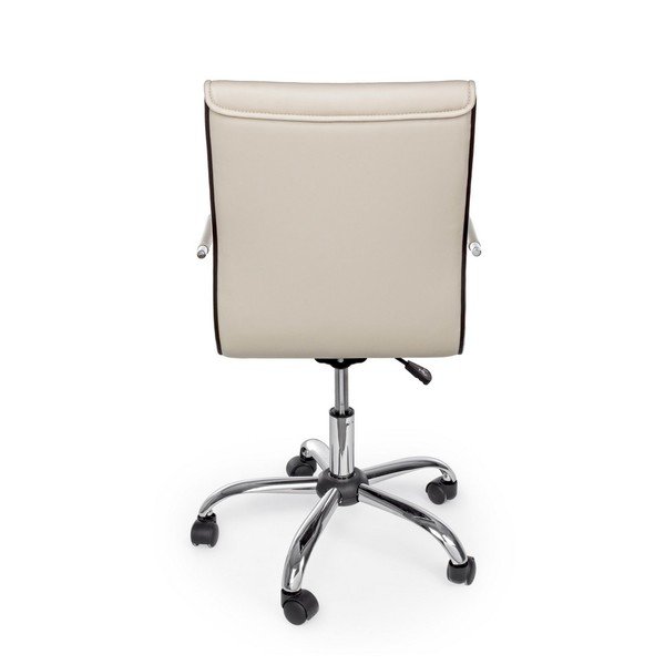 Smeđe-siva uredska stolica od umjetne kože Perth – Yes Everyday-image-4