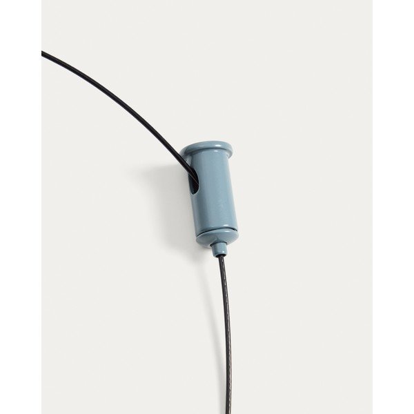 Plava LED viseća svjetiljka s mogućnosti zatamnjivanja s metalnim sjenilom ø 16 cm Porte – Kave Home-image-3