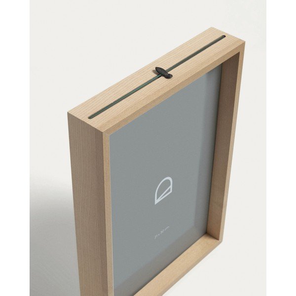 Stojeći okvir u prirodnoj boji 22,5x31,5 cm Flavina – Kave Home-image-3