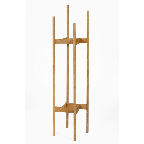 Stalak za kapute od punog hrasta Woodman Hilbert-image-2