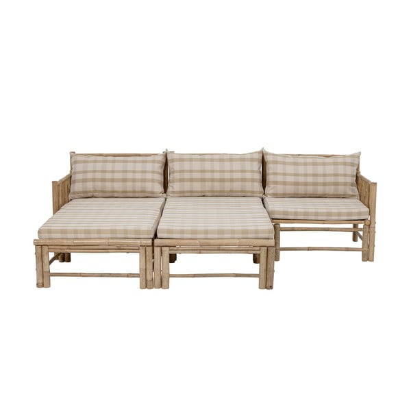 Modul za vrtne sjedeće garniture u prirodnoj boji (s desnim kutom) Korfu – Bloomingville-image-2