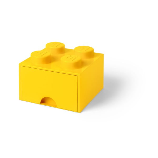 Žuta kutija za pohranu s ladicom LEGO®-image-1