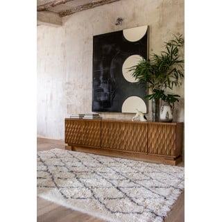 Krem periv/ručno rađen vunen tepih 200x300 cm Berber Soul – Lorena Canals