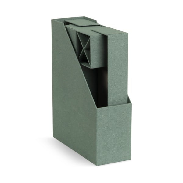 Kartonski uredski organizatori u setu 4 kom Hugo Canvas Paper Laminate – Bigso-image-3