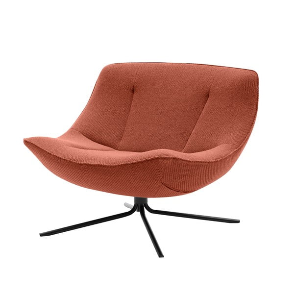 Narančasta okretna stolica Softline Vera Swivel