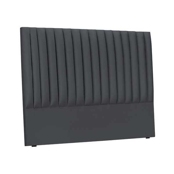 Antracit tapecirano uzglavlje za krevet 140x120 cm NJ - Cosmopolitan Design-image-2