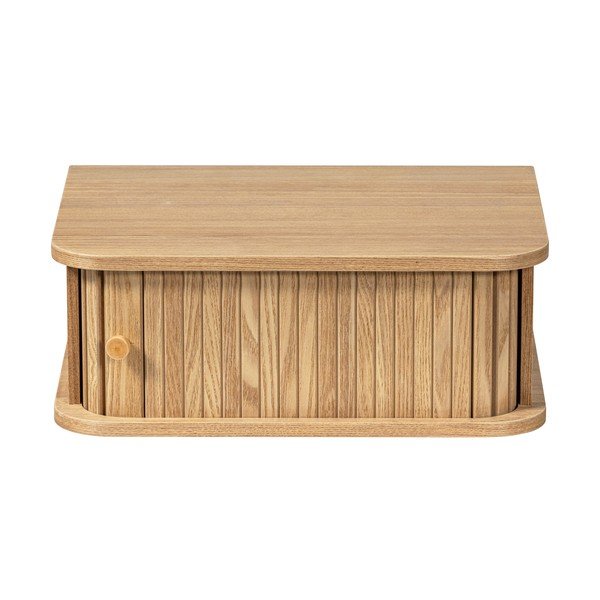 Viseći noćni ormarić u dekoru bora u prirodnoj boji Jena – WOOOD