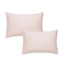 Set od 2 ružičaste navlake za jastuk od pamučnog satena Bianca Standard, 50 x 75 cm