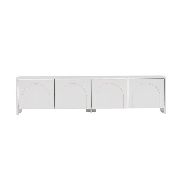 Bijela TV komoda 180x45x32 cm Aurelia – Kalune Design-image-3