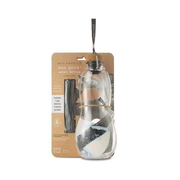 Crna filter boca s binchotanem Black + Blum Pure, 800 ml-image-1