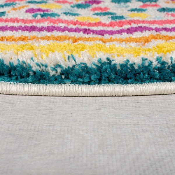 Okrugao tepih 100x100 cm Rainbow Spot – Flair Rugs-image-4