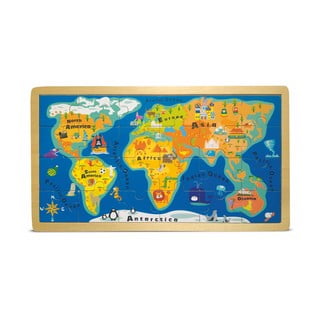 Puzzle u okviru Legler World Map