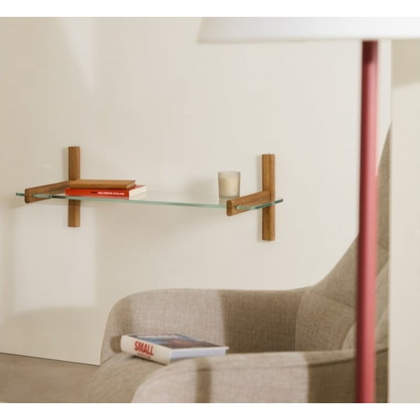 Stakleni element - polica 110x1 cm Sitra – Kave Home-image-1