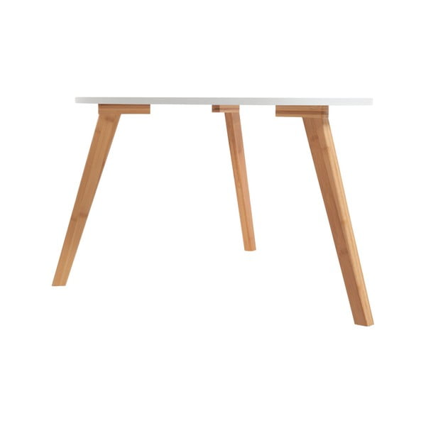 Bijeli stolić Bonami Essentials Skandinavian, dužina 120 cm-image-4