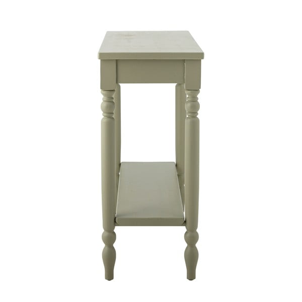 Svijetlo zeleni pomoćni stol od masivnog bora 36x106 cm Salla – Bloomingville-image-3