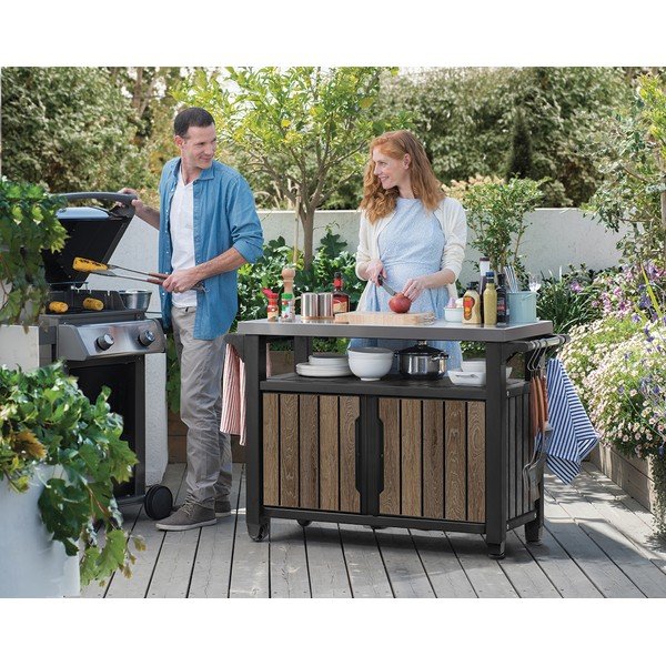 Vrtni barski stol 134x52 cm Deco – Keter-image-1