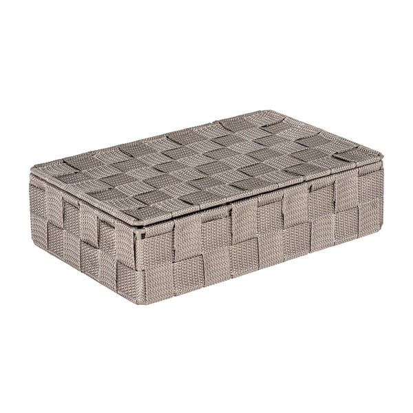 Smeđi organizator s poklopcem za kupaonicu Wenkoo Adria-image-1