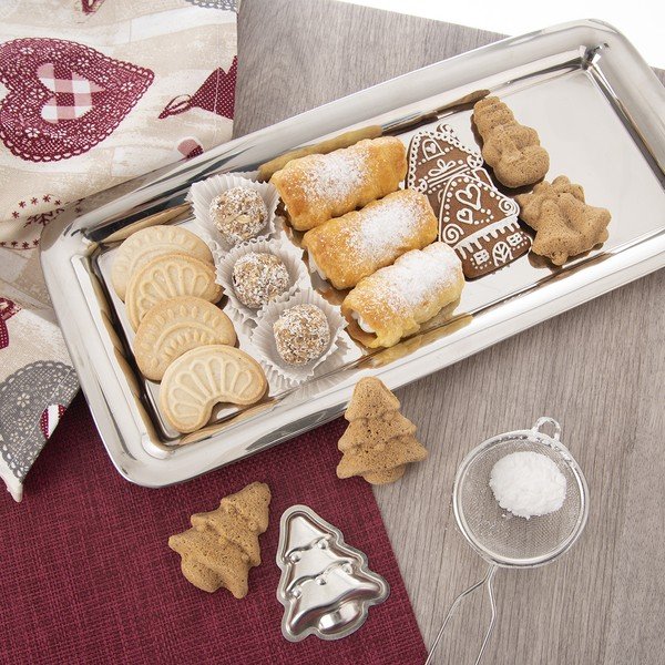 Pladanj od nehrđajućeg čelika 17x38,5 cm Long – Orion-image-1