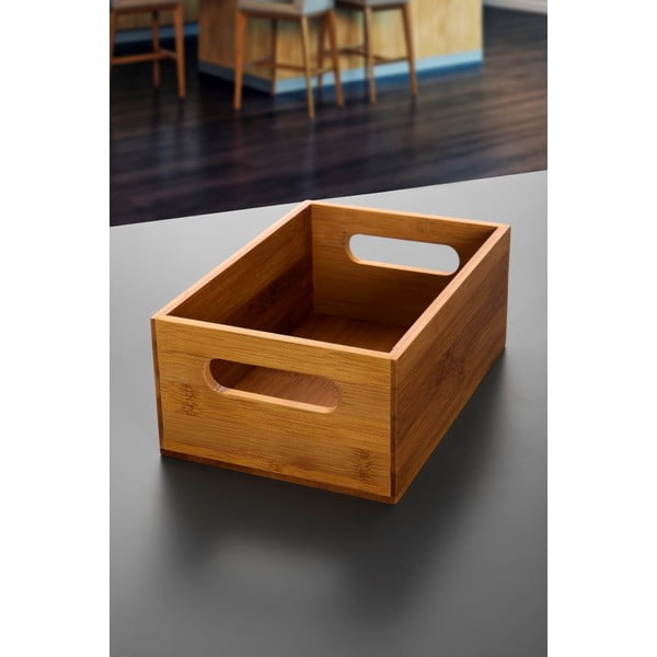 Košara za kruh od bambusa Bambum Pecho, 22 x 15 cm-image-1