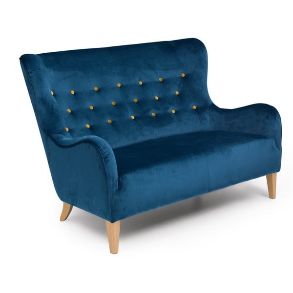 Plava sofa Max Winzer Medina, 148 cm
