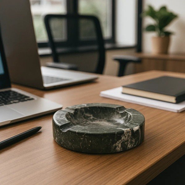 Mramorna pepeljara Zoro – Premier Housewares-image-1