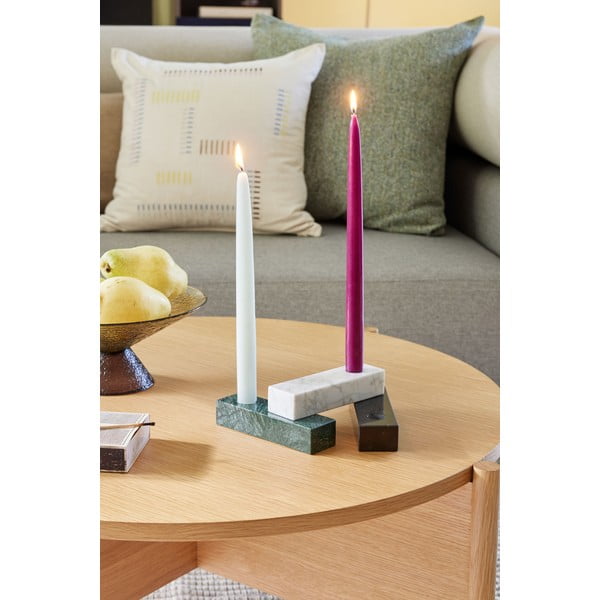 Kameni svijećnjak Brick – Hübsch-image-1