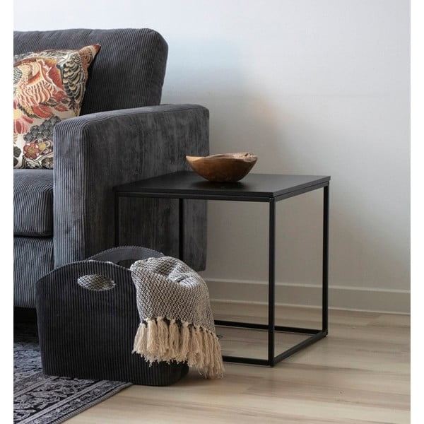 Crni pomoćni stolić House Nordic Vita, 45 x 45 cm-image-1