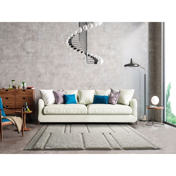 Bež tepih Universal Kai Stripe, 57 x 115 cm-image-1