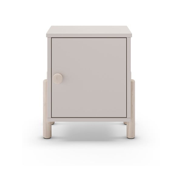 Krem dječji noćni ormarić od masivnog bora Enola – Marckeric