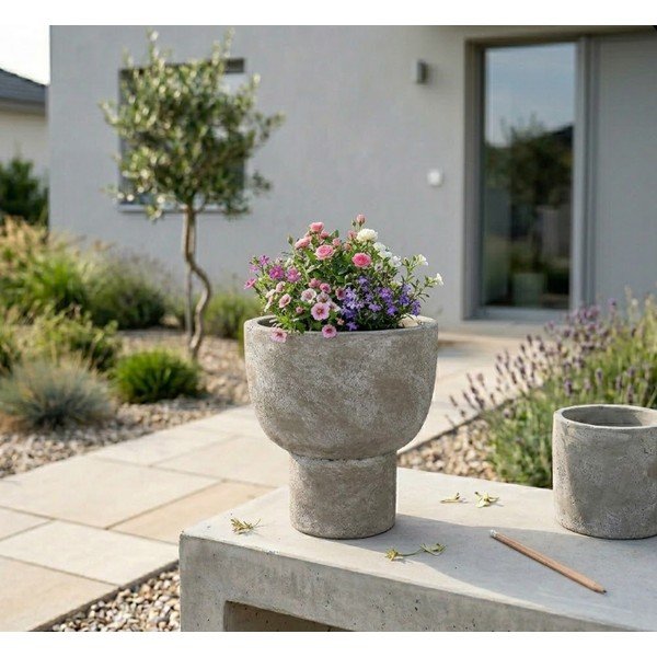 Posuda za cvijeće od terakote ø 20 cm Hector – Bizzotto-image-1