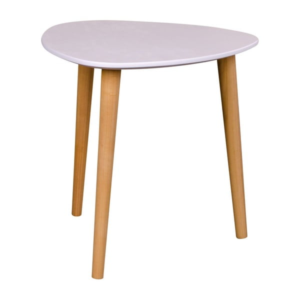Bijeli pomoćni stol House Nordic Genova, visina 39,5 cm