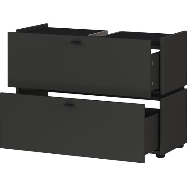 Antracit ormarić za umivaonik 80x59 cm Modesto - Germania-image-3