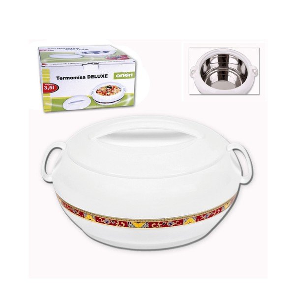 Bijela termo posuda Orion Deluxe, 3,5 l
