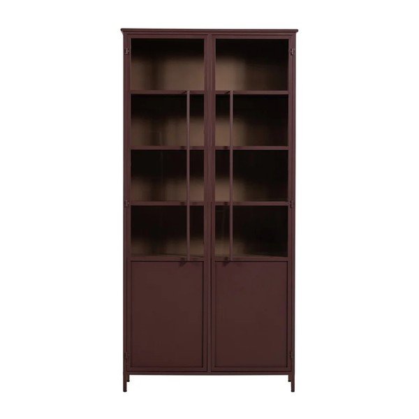Bordo metalna vitrina 99x203x45 cm Exhibit – WOOOD