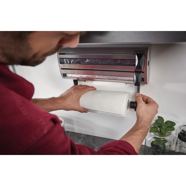 Zidni držač za kuhinjske ručnike i folije LEIFHEIT Parat Royal-image-4