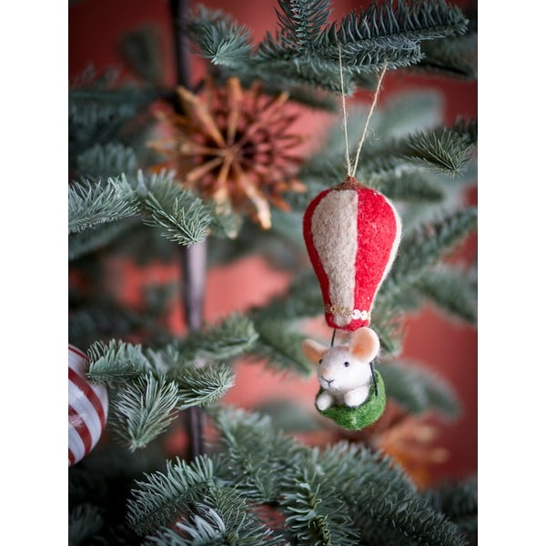 Vunen ukas za božićno drvce ø 7 cm Peo – Bloomingville-image-1