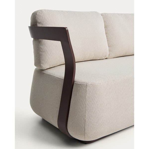 Smeđa/bež podstavljena vrtna sofa Tamaris – Kave Home-image-3