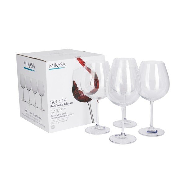Set od 4 čaše za vino Mikasa Jumlie, 739 ml-image-2