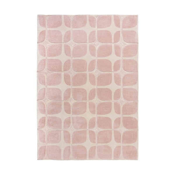 Ružičasti tepih Flair Rugs Mesh, 160 x 230 cm