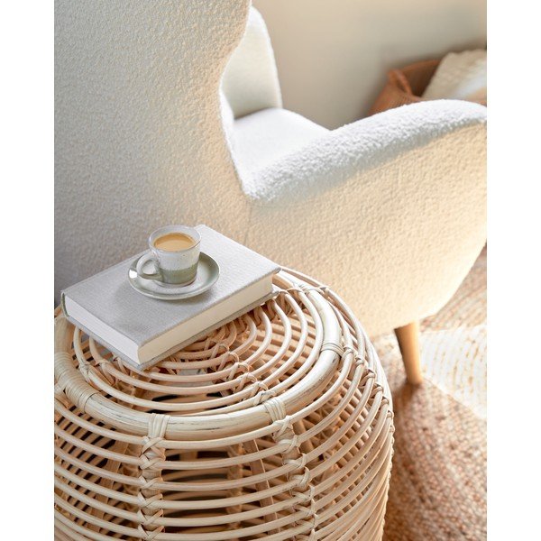 Okrugao pomoćni stol od ratana ø 45 cm Kohana – Kave Home-image-2