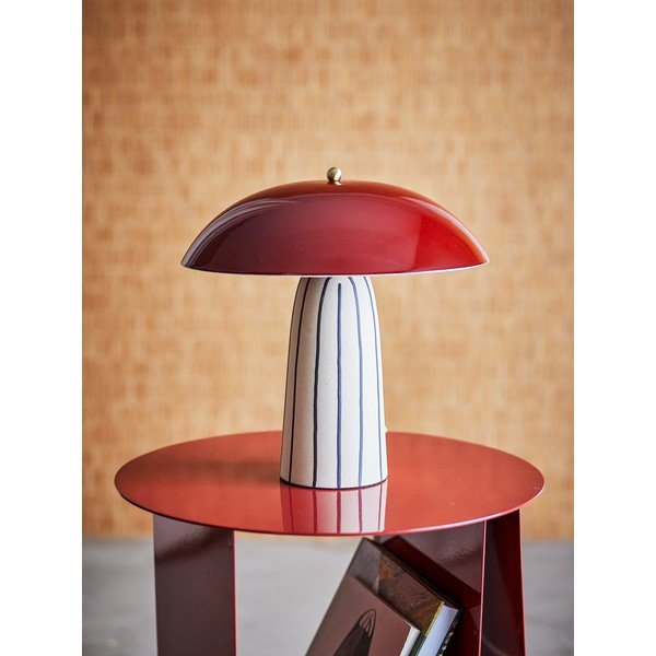 Stolna lampa keramička s metalnim sjenilom (visina 32 cm) Arvid – Bloomingville-image-4