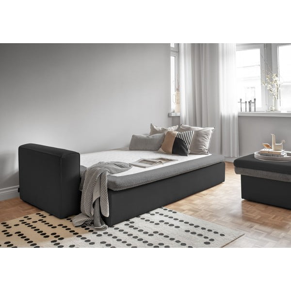 Tamno siva sklopiva sofa 237 cm Wilson – Miuform-image-4