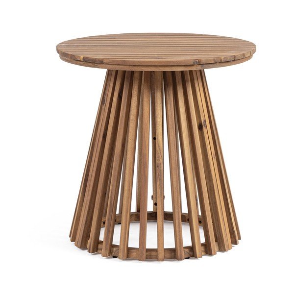Okrugao vrtni stolić od masivnog bagrema ø 50 cm Rodano – Bizzotto