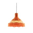 Narančasta viseća svjetiljka s tekstilnim sjenilom ø 50 cm Mizia – Light & Living