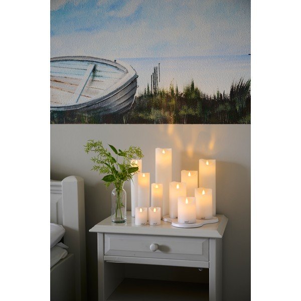 LED svijeće u setu 3 kom (visina 15 cm) Sara – Sirius-image-2